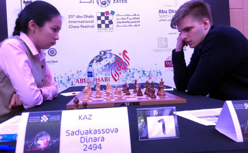 Favorites Continue Early Lead in Abu Dhabi Chess Festival