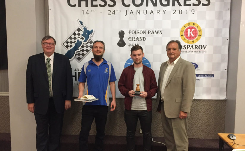 Clarke wins 2019 NZ Open on Tie-Break, Dive & Ker are 2019 NZ Champions