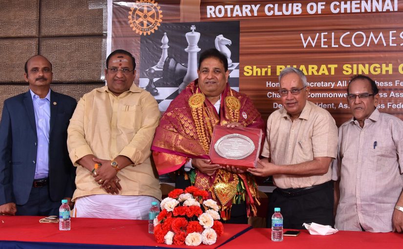 Bharat Singh Felicitated
