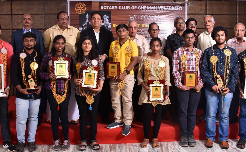 Tamil Nadu Players Honoured By Bharat Singh