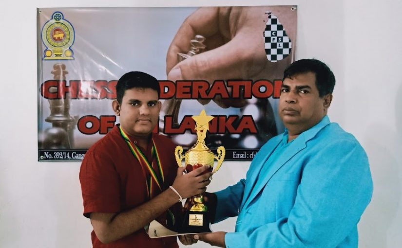 Ranindu Dilshan Liyanage Wins 8th Sri Lanka Chess Grand Prix 2021