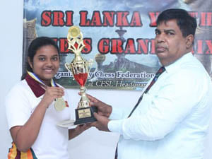 The 2nd Sri Lanka Youth Girls (Under 14) Chess Grand Prix 2021
