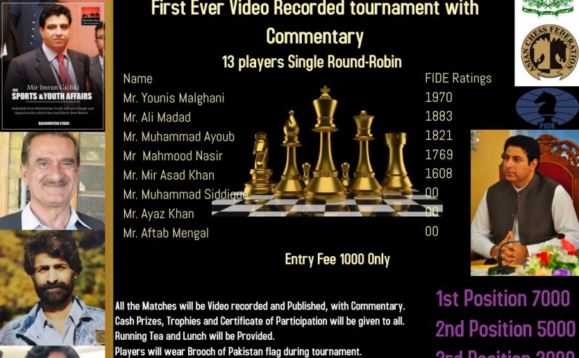 Balochistan Champion of Champions Round-Robin Chess tournament 2021