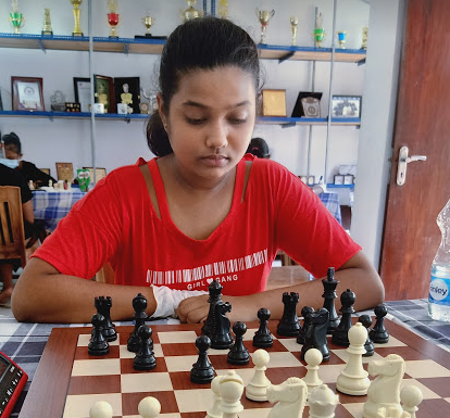 Dahamdi and Esha win 2nd Sri Lanka Youth Girls (Under 14) Chess Grand Prix 2021