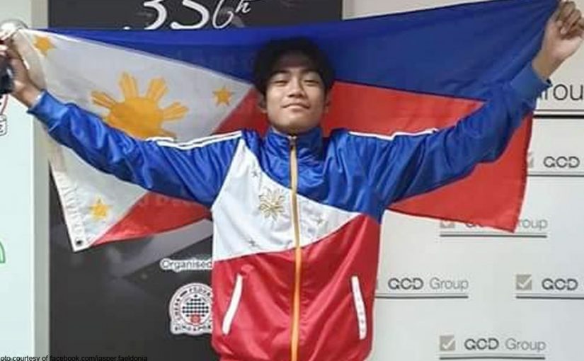 Jasper Faeldonia claims Romblon chess crown