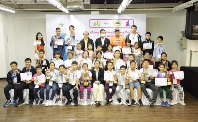 Thailand Holds Over-the-Board 1st Chiang Mai Friendly Chess Tournament