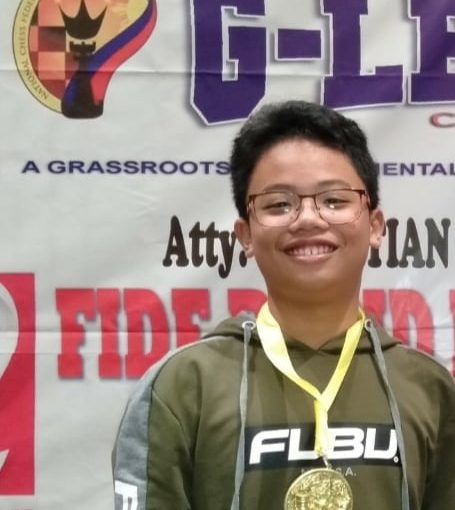 Arcinue, Extra win Sara Duterte-Carpio National Youth & Schools Chess crowns