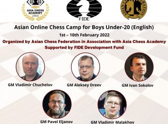 Asian Online Chess Camp for Boys Under-20 (English)