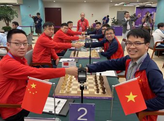 Iranian Men, Indonesian & Indian women Lead Asian Games Chess Team Championship