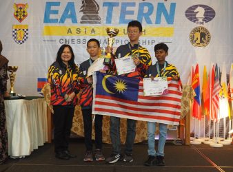 Team Awards in Eastern Asia Youth Chess Championship