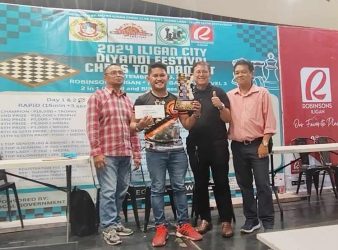 Carzano Wins Rapid Chess Meet in Iligan City, Philippines