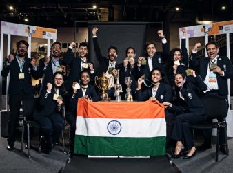 Triumphant moments: Celebrating the winners of 45th Chess Olympiad