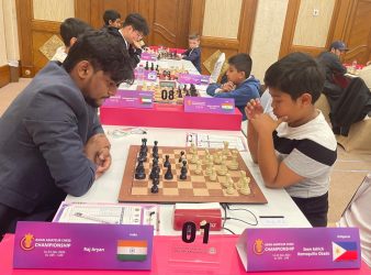 9-year-old Boy Leads U1700 at Halfway Mark of Asian Amateur Chess Championship