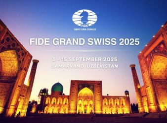 FIDE Grand Swiss 2025 to be held in Samarkand, Uzbekistan