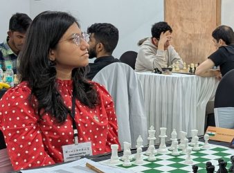 GM Bardiya Daneshvar, WGM Seshadri Srija Grab Solo Lead in Asian Individual