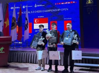 Tin Jingyao of Singapore, Shafira Devi Herfesa of Indonesia Top Zone 3.3 Zonals