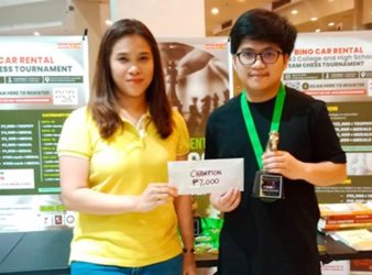 GM Quizon Wins 1st Bino Car Rental Open Rapid Chess Tournament