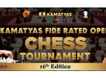 16th Kamatyas FIDE Rated Open Rapid Chess Set 2 August