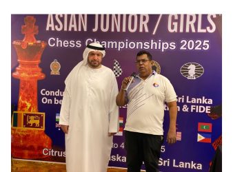 Tight Race in Asian Juniors and Girls Chess Championships in Sri Lanka