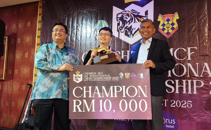 Congratulations to Yeoh Li Tian – Making History as Malaysia’s First Grandmaster