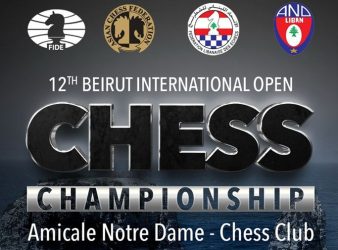 12th Beirut International Open Slated 17 to 27 October 2025