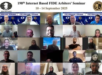 198th Internet Based FIDE Arbiters’ Arabic Seminar Held