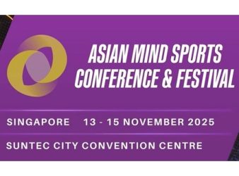 Singapore to host inaugural Asian Mind Sports Conference & Festival this November