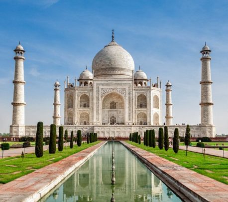 THE TAJ MAHAL, AGRA, INDIA