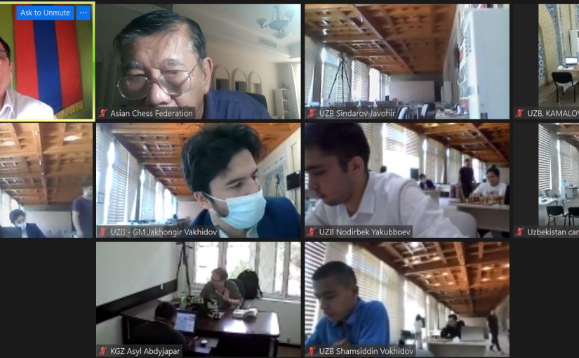 20 Grandmasters Lead Strong Field in Asian Continental Hybrid Chess Championship. Sri Lanka in Good Start