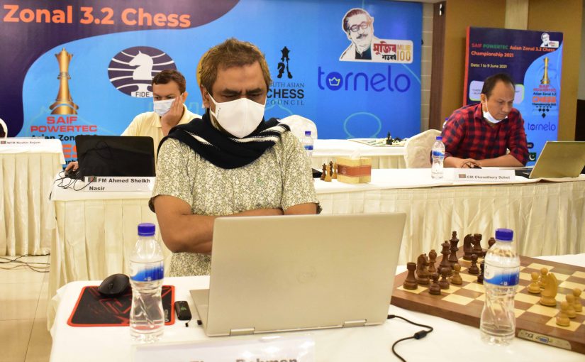 GM Ziaur Rahman Maintains Solo Lead in Zone 3.2 Zonal Hybrid Chess Championship