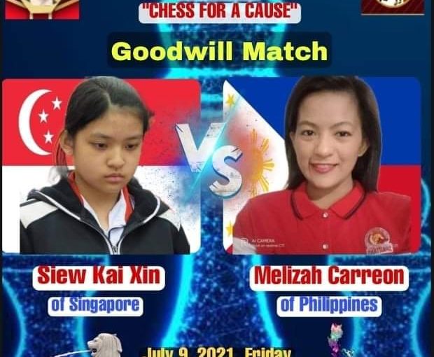 Siew Kai Xin vs Melizah Ruth Carreon in GM Balinas Chess Challenge