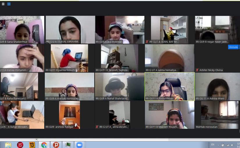 Leaders after Round 6 of Asian Schools Girls Chess Championship