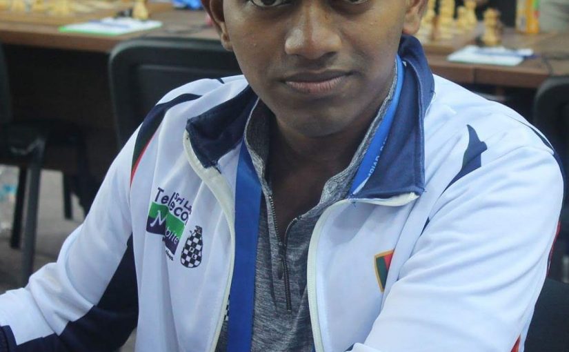 Minul and Sakuni win Sri Lanka Asian University Chess Selection Trials