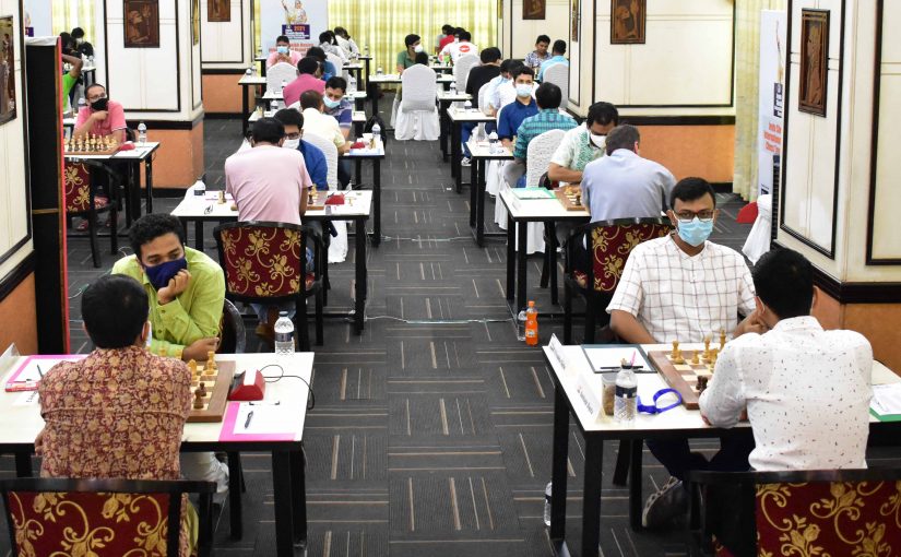 Indian IMs Sankalp and Guha Lead Joytu Sheikh Hasina International Grandmasters Chess Tournament 2021