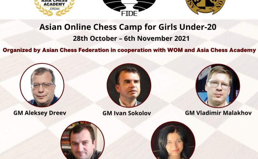 Join Asian Online Chess Camp for Girls Under-20