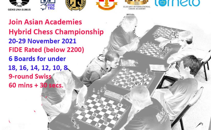 Join Asian Academies Hybrid Chess Championship