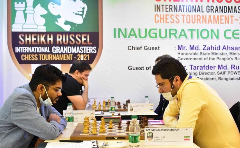 GM Srinath Narayanan of India Grabs Solo Lead in the Sheikh Russel International
