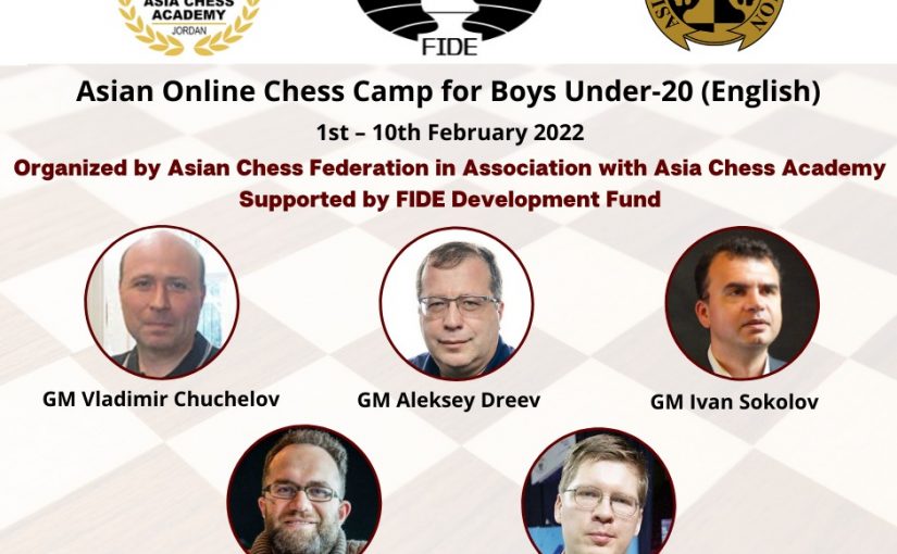 Asian Online Chess Camp for Boys Under-20 (English)