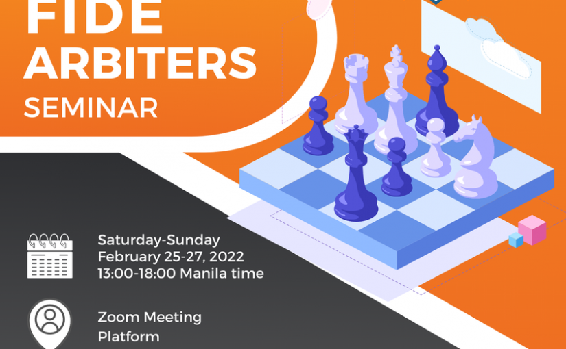 FIDE Arbiters Seminar Scheduled 25 February 2022