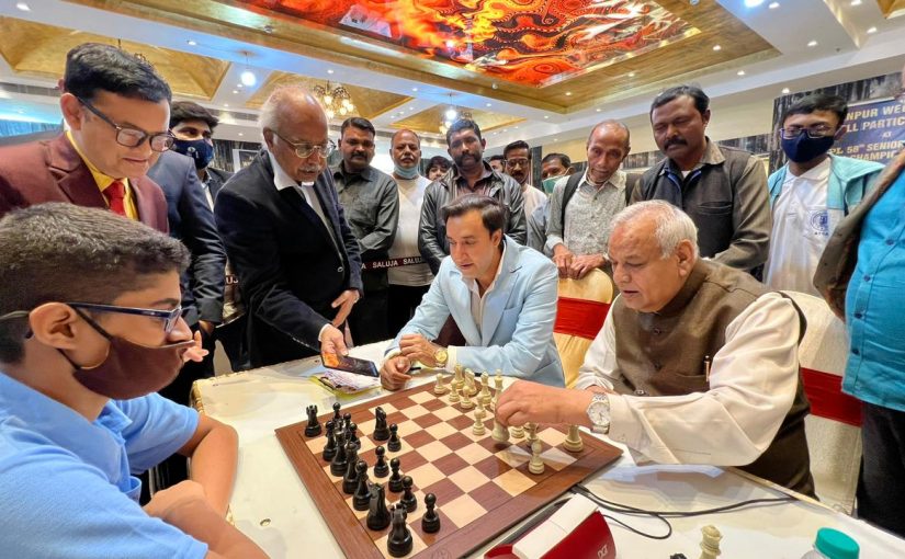 Five share Lead in MPL 58th Senior Indian National Chess Championship-2022