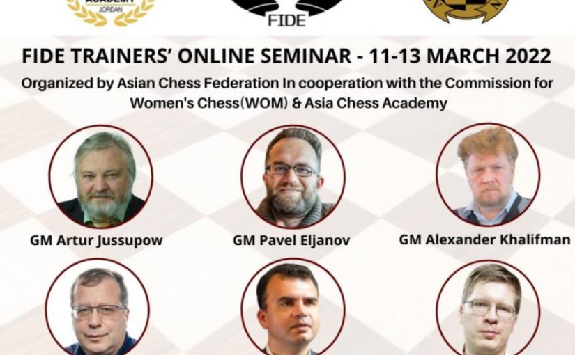 FIDE Trainers’ Online Seminar in Arabic