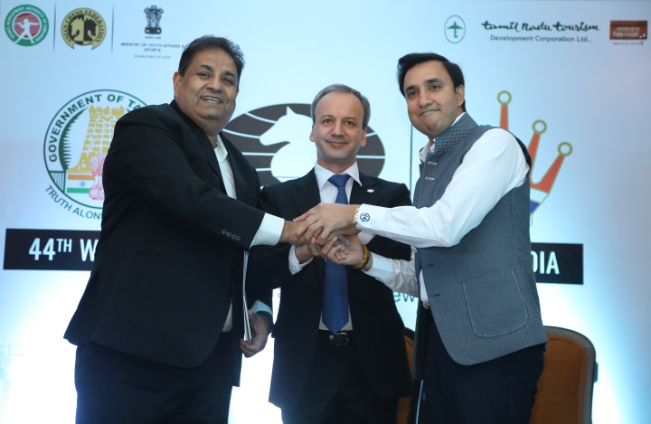 FIDE signs contract with AICF for the 2022 Chess Olympiad