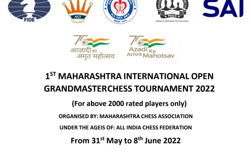 Join the 1st Maharashtra International Open GM Chess Tournament