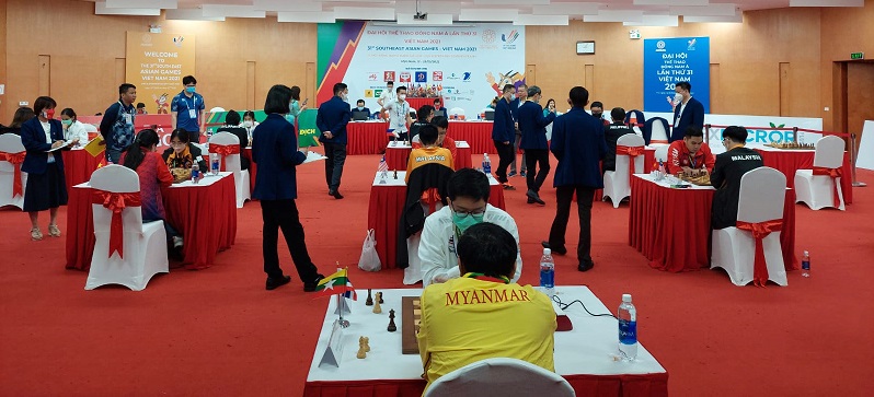 Vietnam Men, Indonesian Women Win SEAG Rapid Chess Team Championship