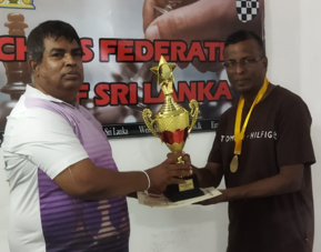 TDR Pieris Wins Sri Lanka Senior National Championship for 8th Time