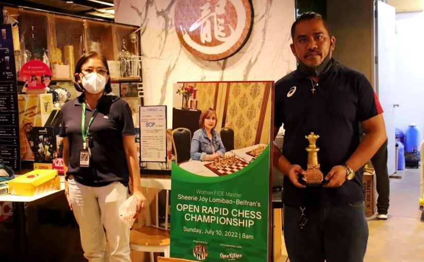 FM David Elorta Wins Manila Rapid Chess Tilt