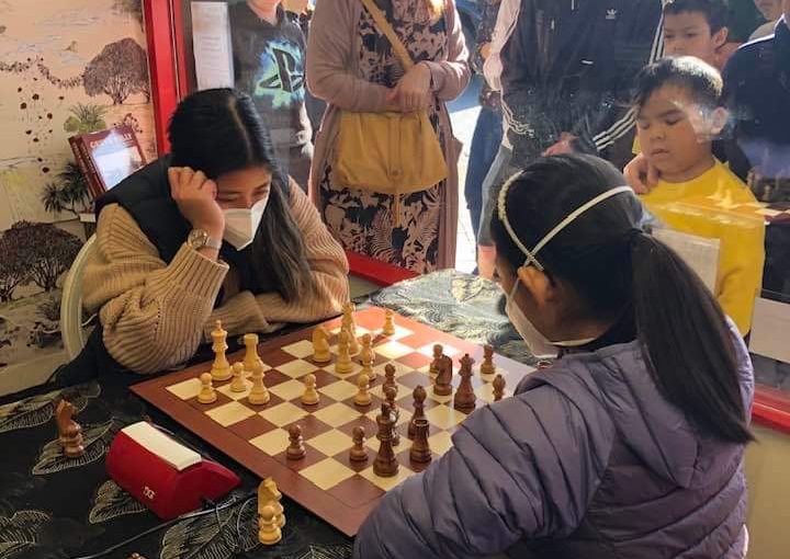 Auckland Schoolgirls Championship and Live Chess Match