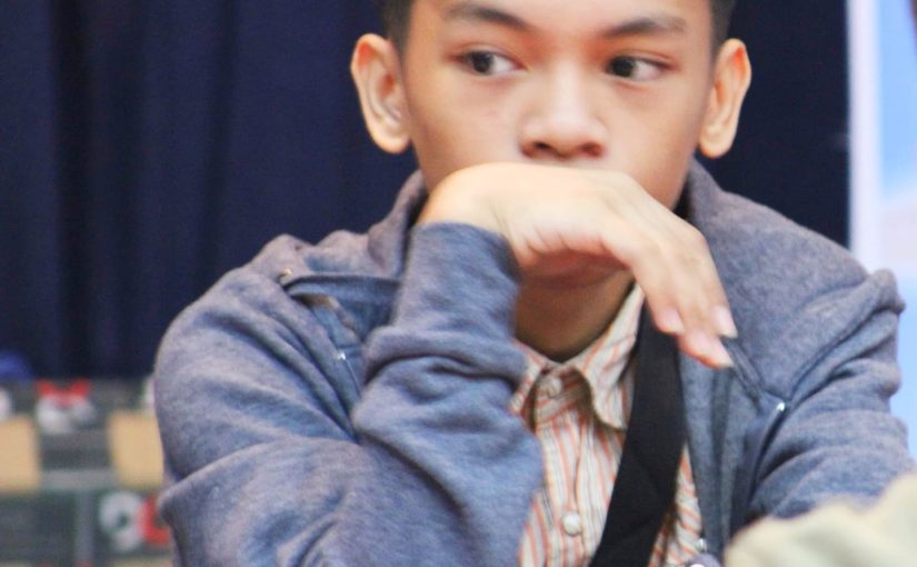 Jerish John Velarde wins Philippine Youth Under-17 Chess Championship
