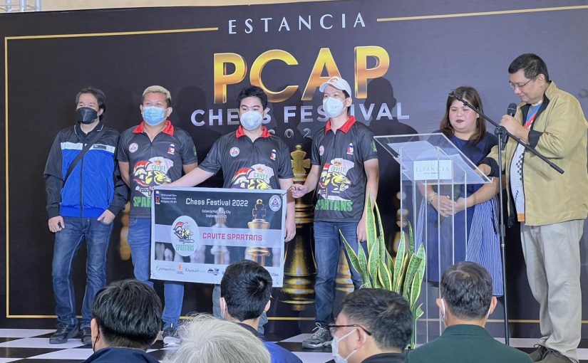 Cavite Spartans Lead Professional Chess Association of the Philippines
