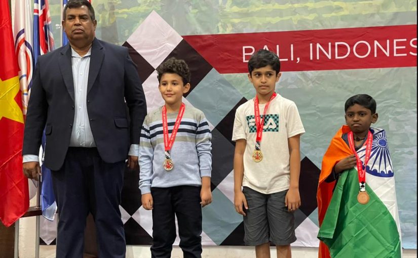 Asian Youth Chess Championship Awards Night for Boys Rapid Chess